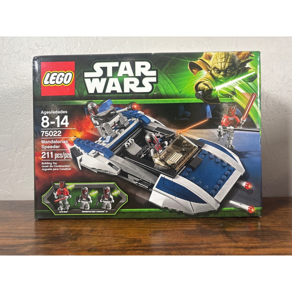 LEGO Star Wars 75022 Mandalorian Speeder Darth Maul Minifigure New Sealed